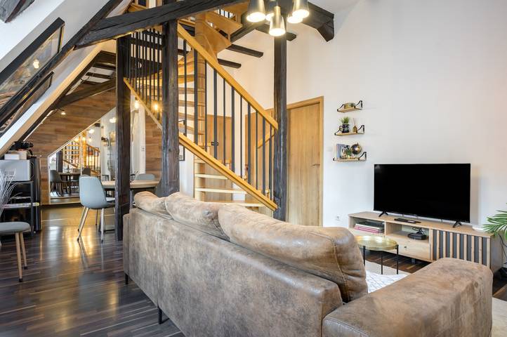 Appartement entier, Appartement Loft Bariga – Entre Vignes et Remparts in Bergheim, Parc naturel régional des Ballons des Vosges