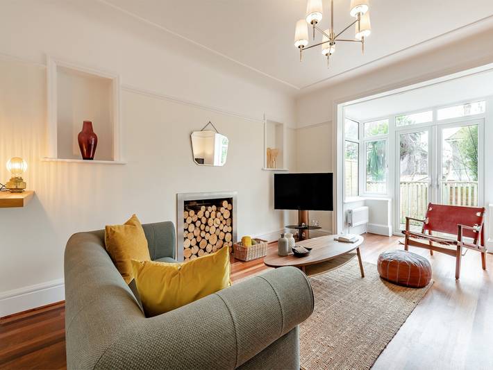 Holiday home for 6 people, with garden in Bournemouth