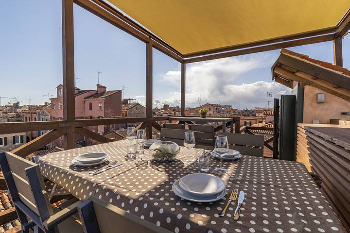 Gîte pour 4 personnes, avec terrasse à Venise - 2