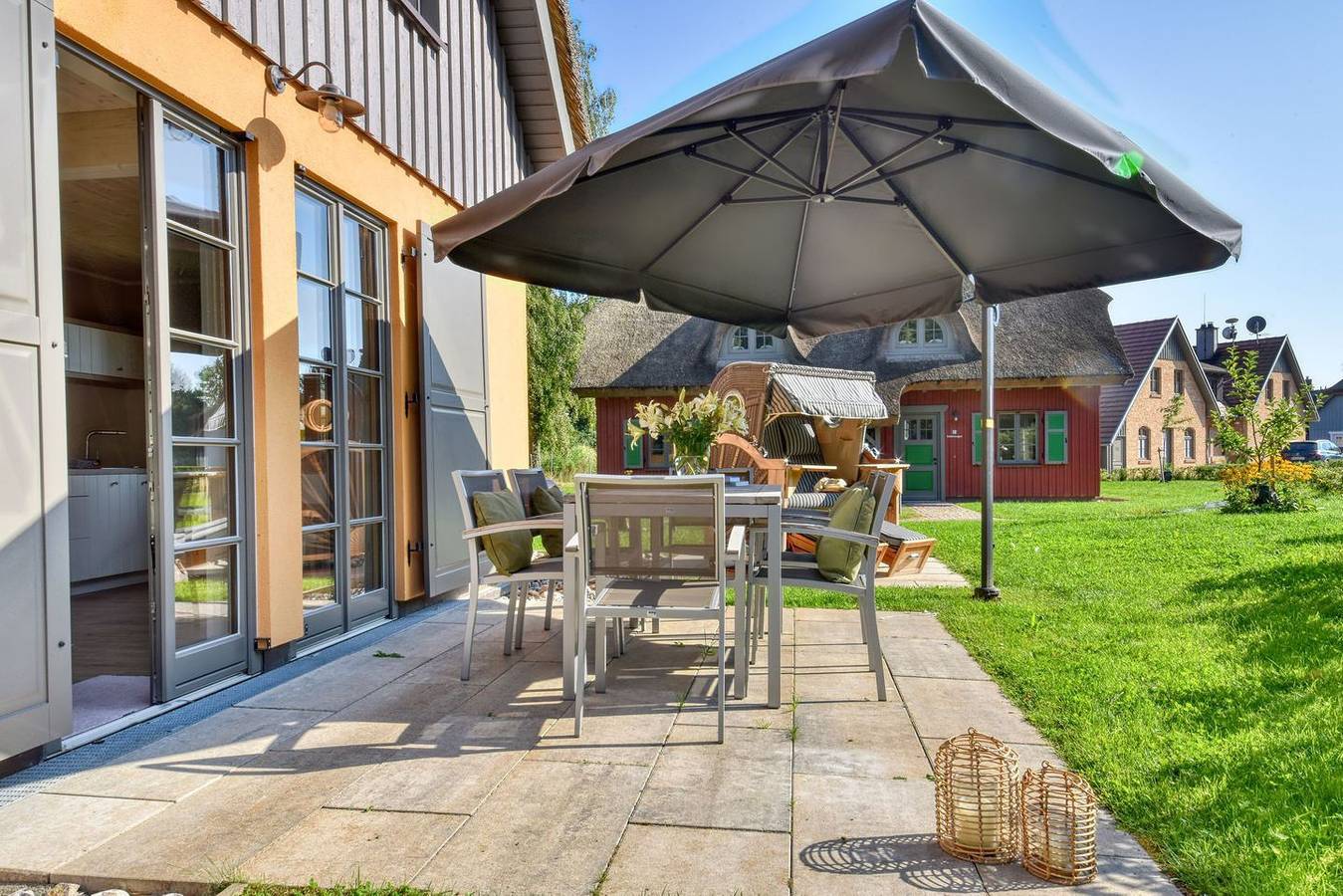 Neu gebaut, modern, exklusiv – das beschreibt das Feriendorf Klein Stresow in Klein Stresow, Putbus