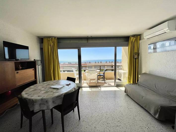 Appartement de vacances pour 4 personnes, avec balcon à Port-la-Nouvelle
