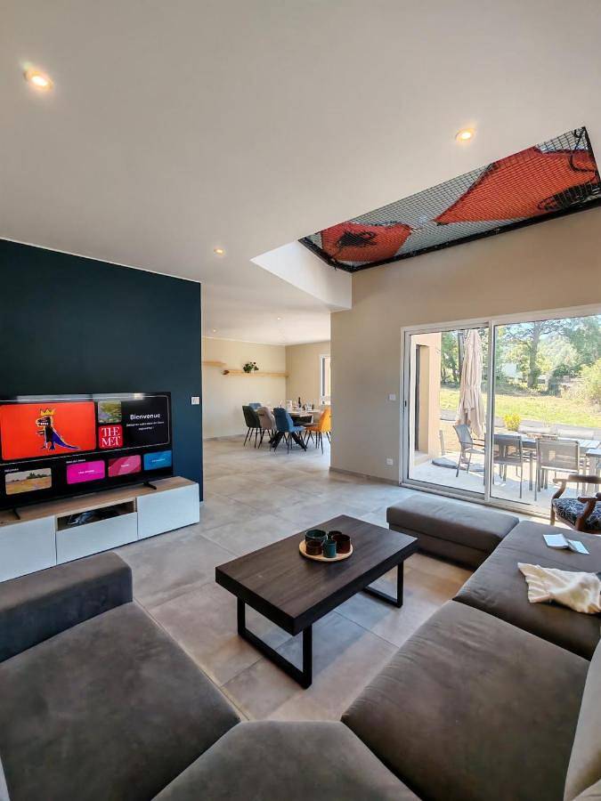 Maison de vacances pour 8 personnes, avec Balcon et Terrasse ainsi que Jardin et Vue