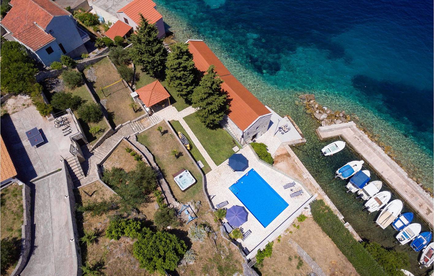 Kuća za odmor za 8 osoba s hidromasažna kada in Korčula (Dalmacija), Korcula