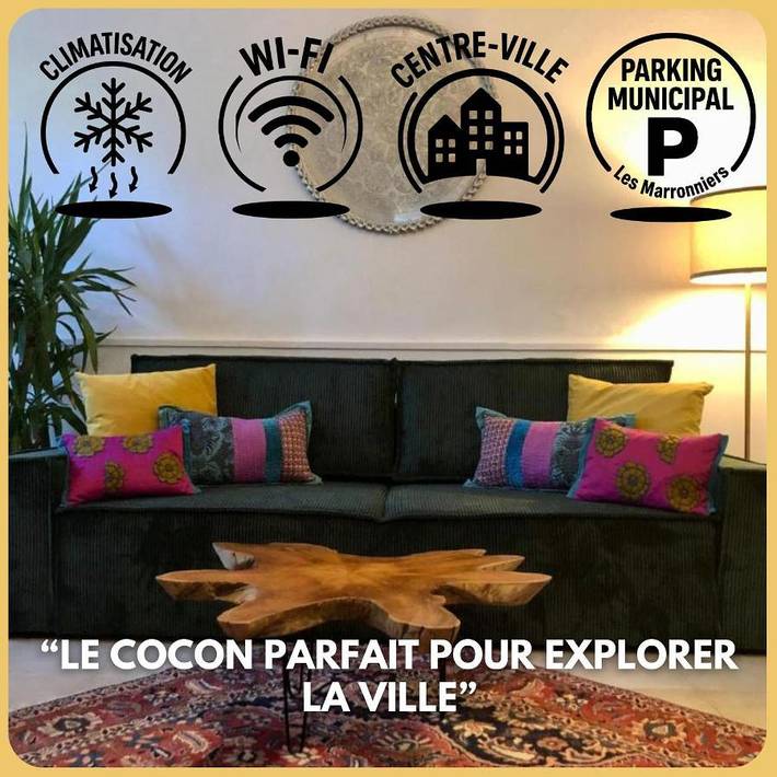 Appartement de vacances pour 2 personnes, avec Terrasse et Jardin