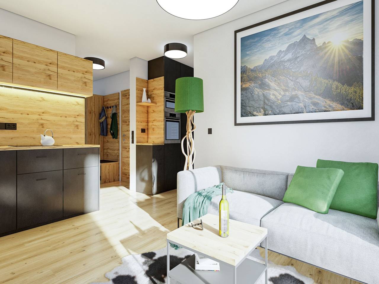 Ganze Wohnung, Bergzeitwohnung Saalbach direkt an der Skipiste in Saalbach, Saalbach-Hinterglemm