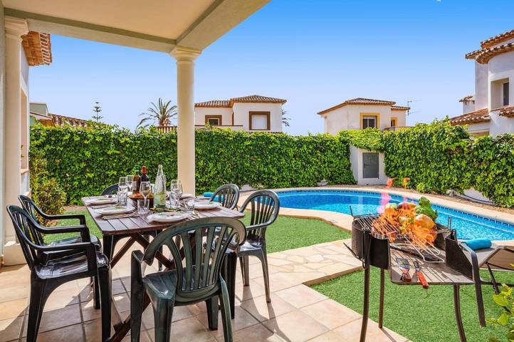 Casa rural para 6 personas, con jardín, Familias con niños en Beniarbeig - 3