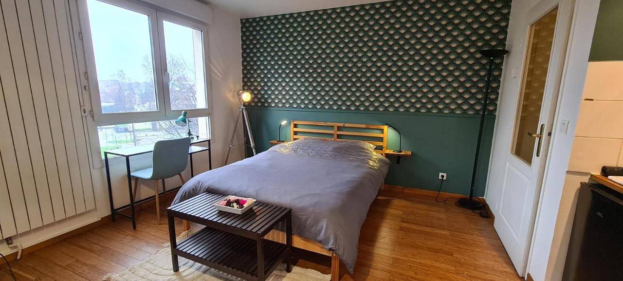 Double Room with Terrace in Lille, Région de Lille