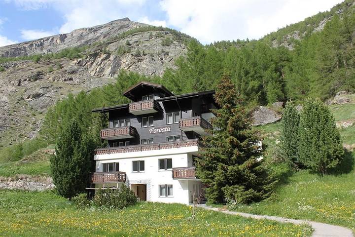 Ganze Ferienwohnung, 2-Bettwohnung in Saas-Almagell, Walliser Alpen
