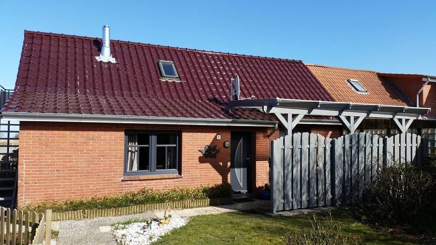 Ferienhaus für 5 Personen, mit Terrasse und Garten