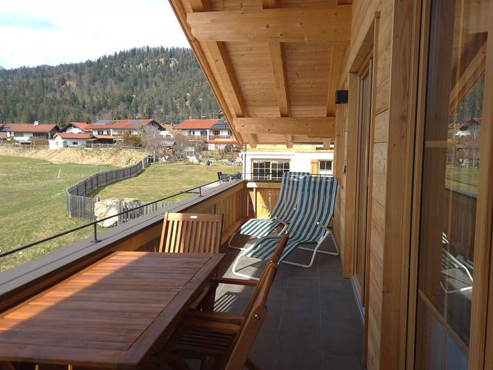 Ferienwohnung für 4 Personen, mit Balkon in Wallgau - 2