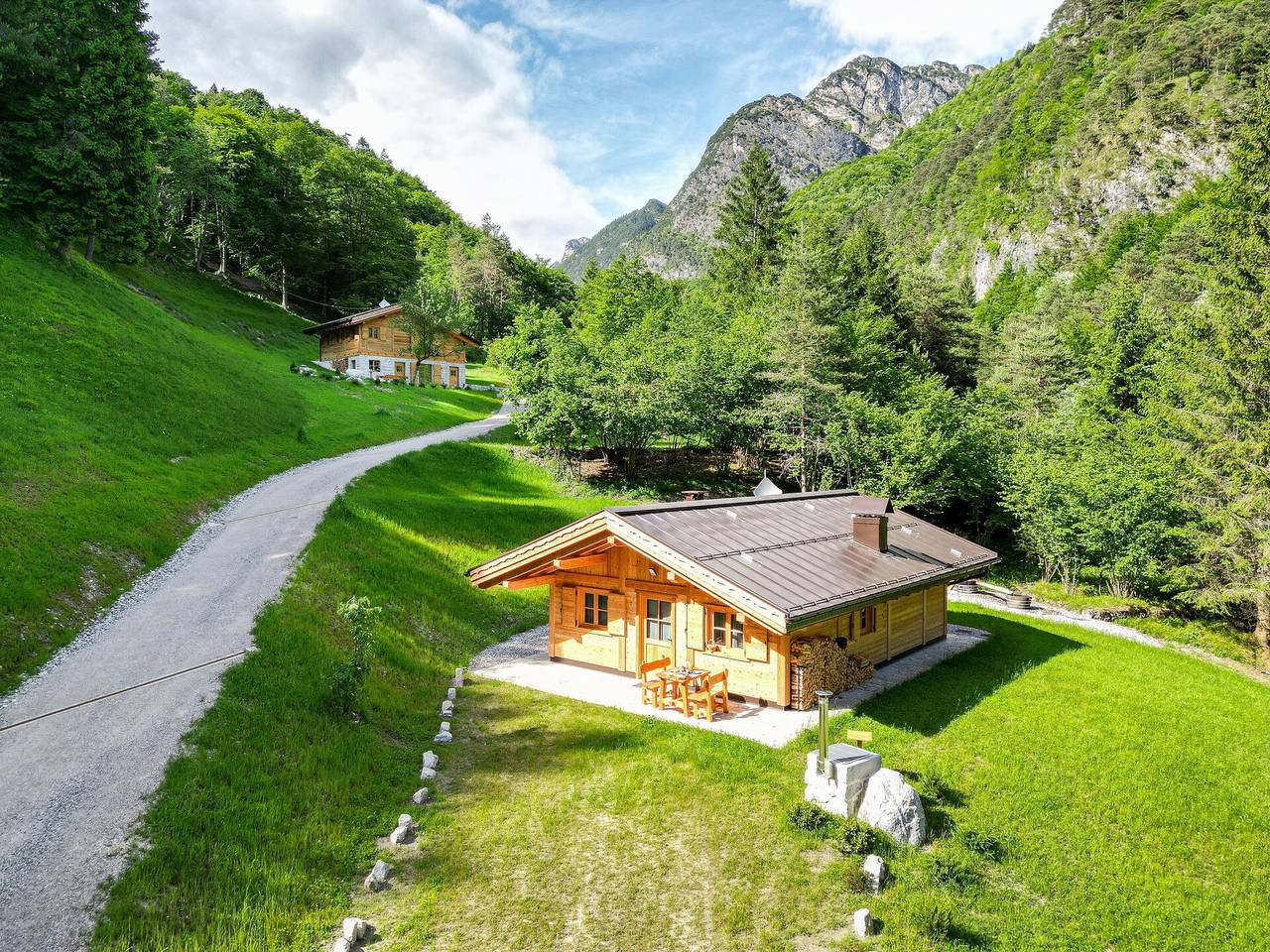 Baita Granda in Stenico, Brentagruppe