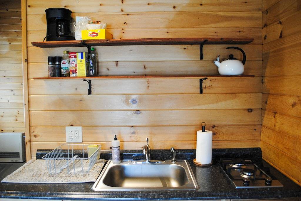 Cabin at Hidden Falls Farm in Vermont