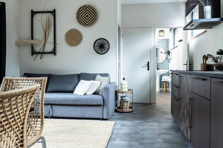 Appartement de vacances pour 4 personnes, avec Jardin