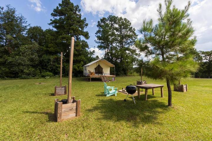 Camping für 2 Personen, mit Terrasse in Texas