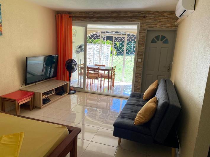 Appartement de vacances pour 3 personnes, avec jardin et vue