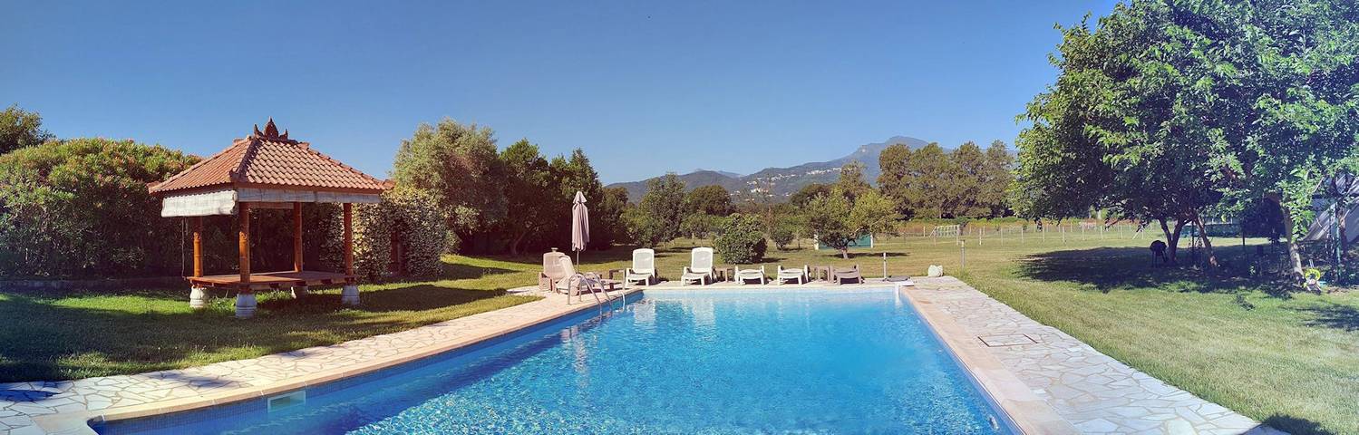 Gîte pour 5 personnes, avec piscine ainsi que balcon et jardin à Sorbo-Ocagnano - 4