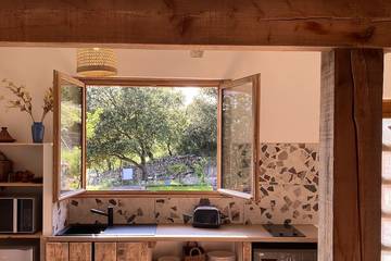 Gîte pour 4 personnes, avec piscine, animaux acceptés à Morosaglia