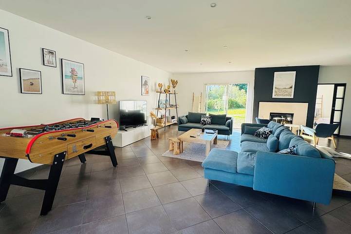 Villa pour 12 personnes, avec jardin