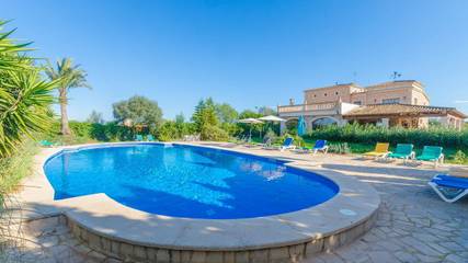 Villa in Campos, South Majorca für 18 
