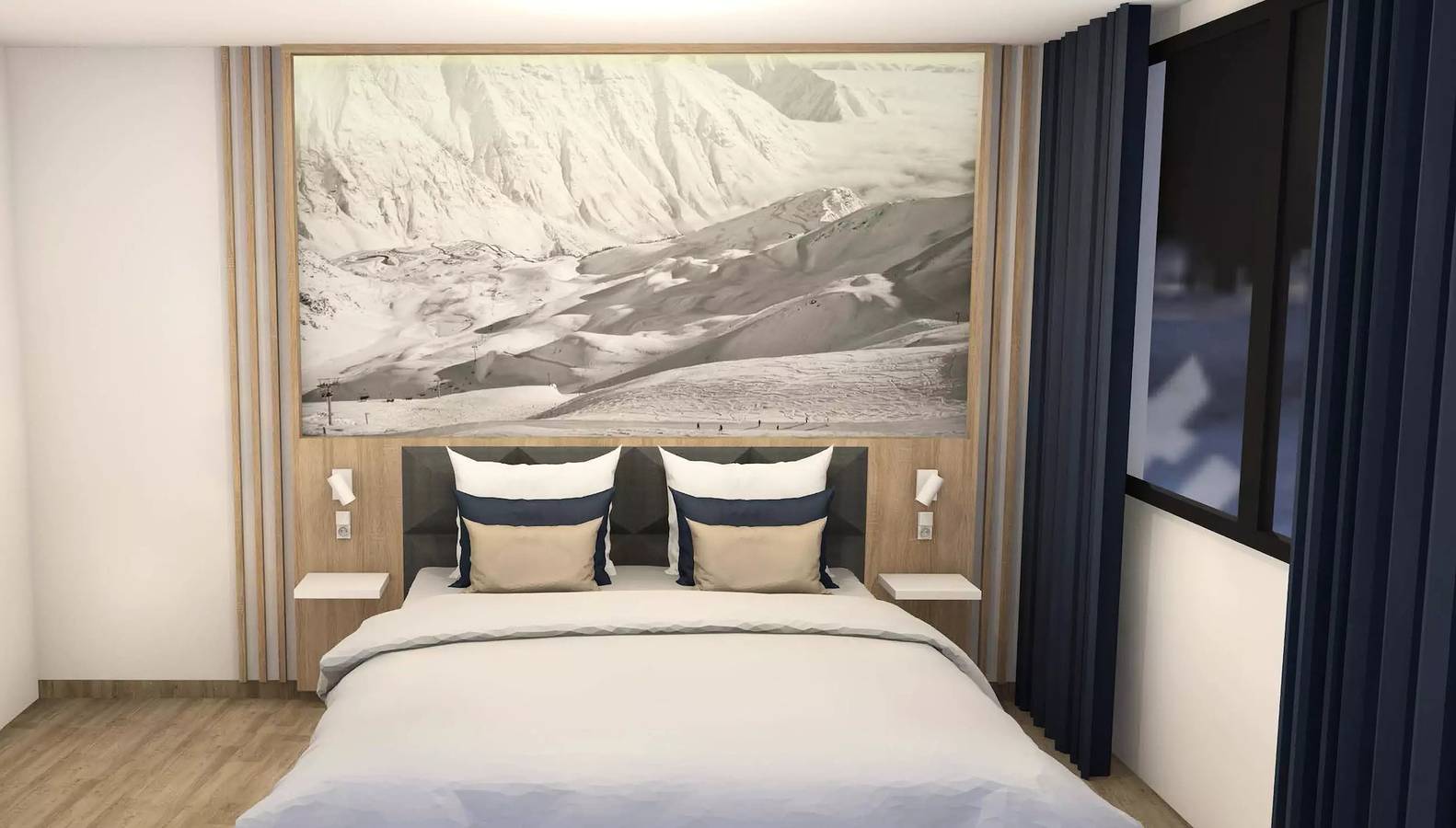 Apartamento entero, Apartamento 5 estancias 10 personas - Piste y/o Vista de la Montaña in Piau-Engaly, Aragnouet