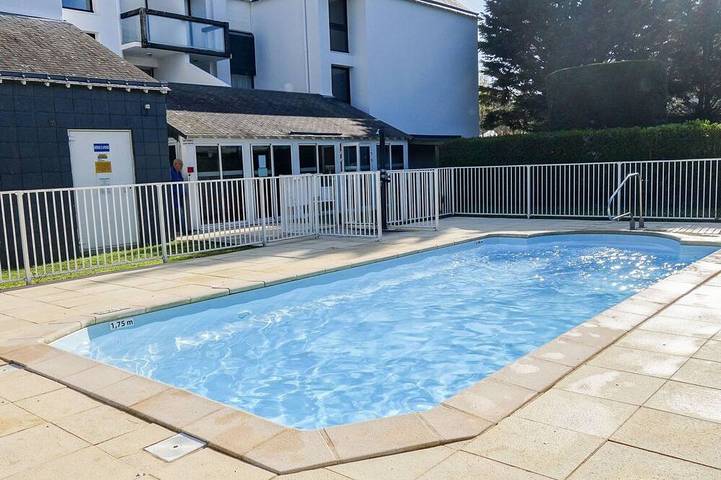 Gîte pour 4 personnes, avec balcon et piscine dans Port En Dro Carnac
