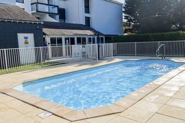 Gîte pour 4 personnes, avec balcon et piscine dans Port En Dro Carnac