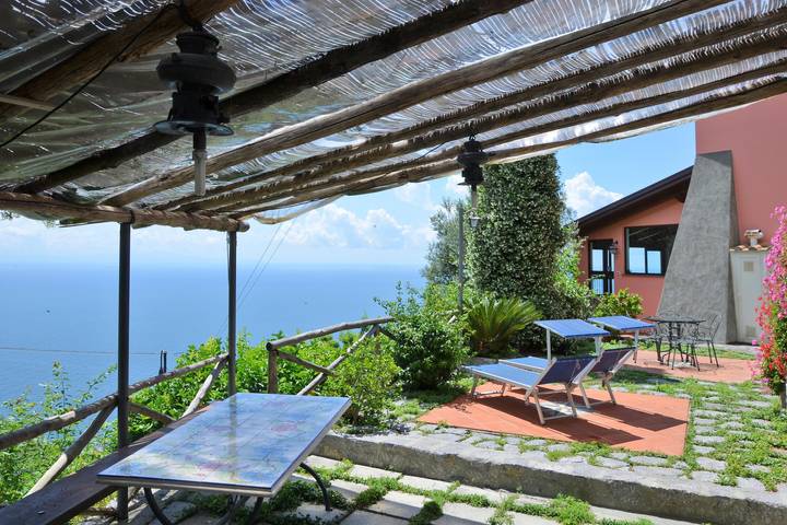 Ferienhaus für 4 Personen, mit Meerblick und Balkon sowie Terrasse und Kinderpool an der Amalfiküste - 3