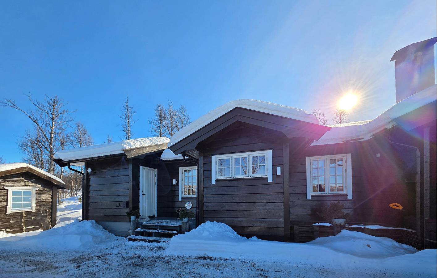 Ferienhaus für 7 Personen mit Terrasse in Hol