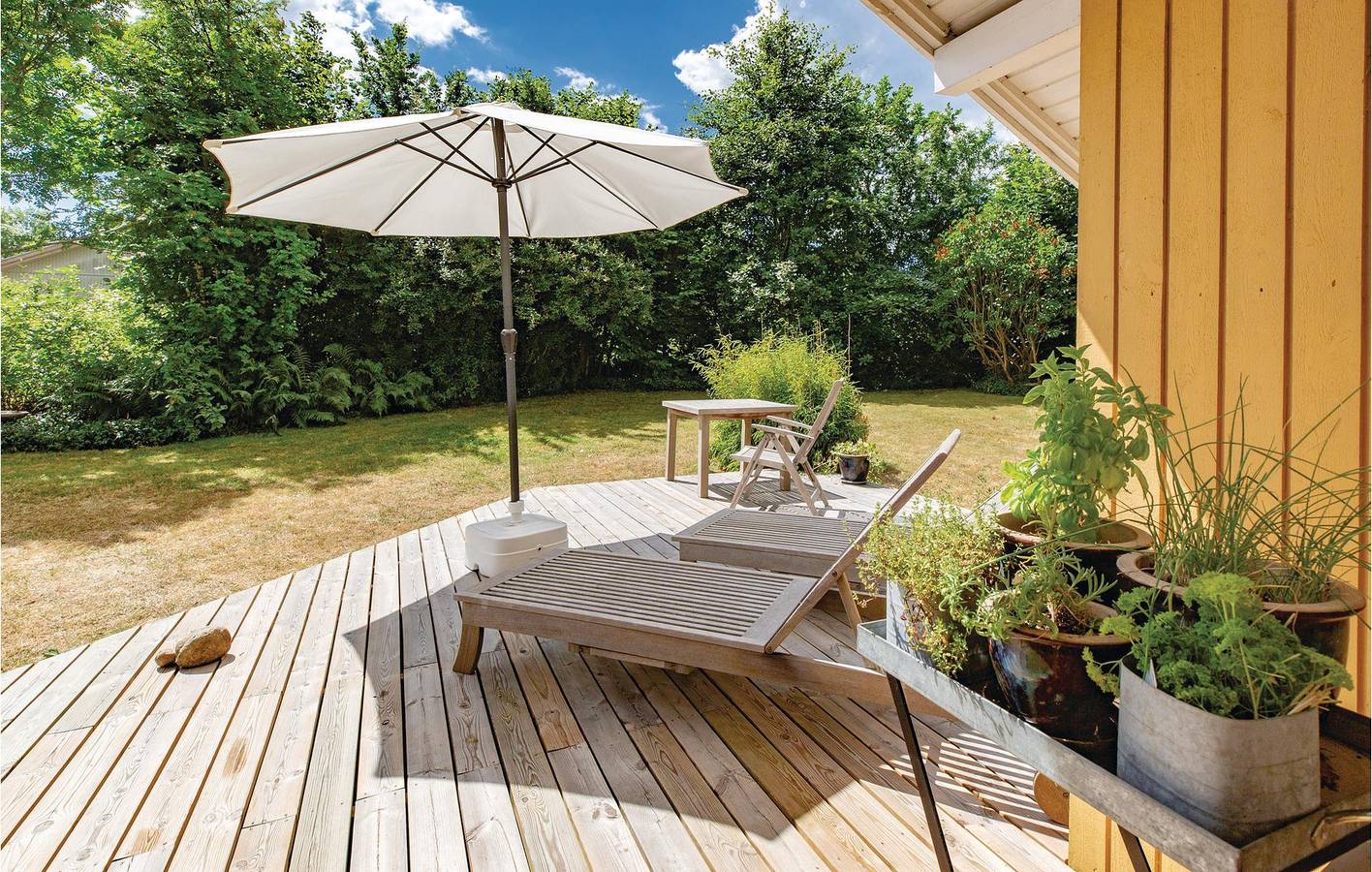 Ferienhaus für 6 Personen mit Terrasse in Bisserup, Schwedische Ostsee