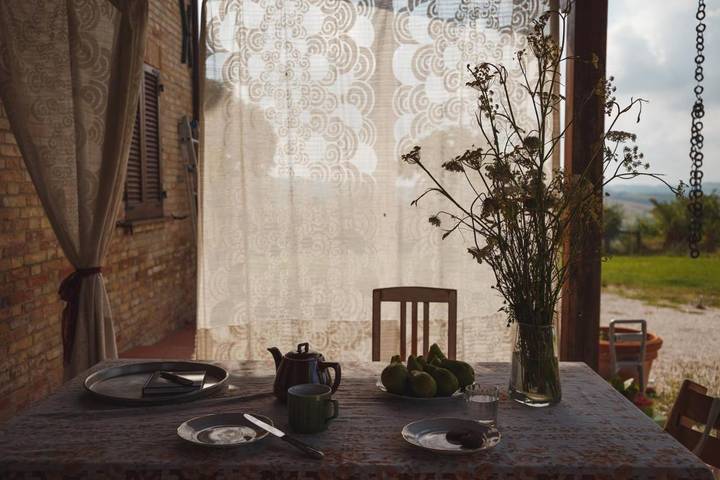 Chambre d’hôte pour 2 personnes, avec vue et jardin à San Giorgio di Pesaro