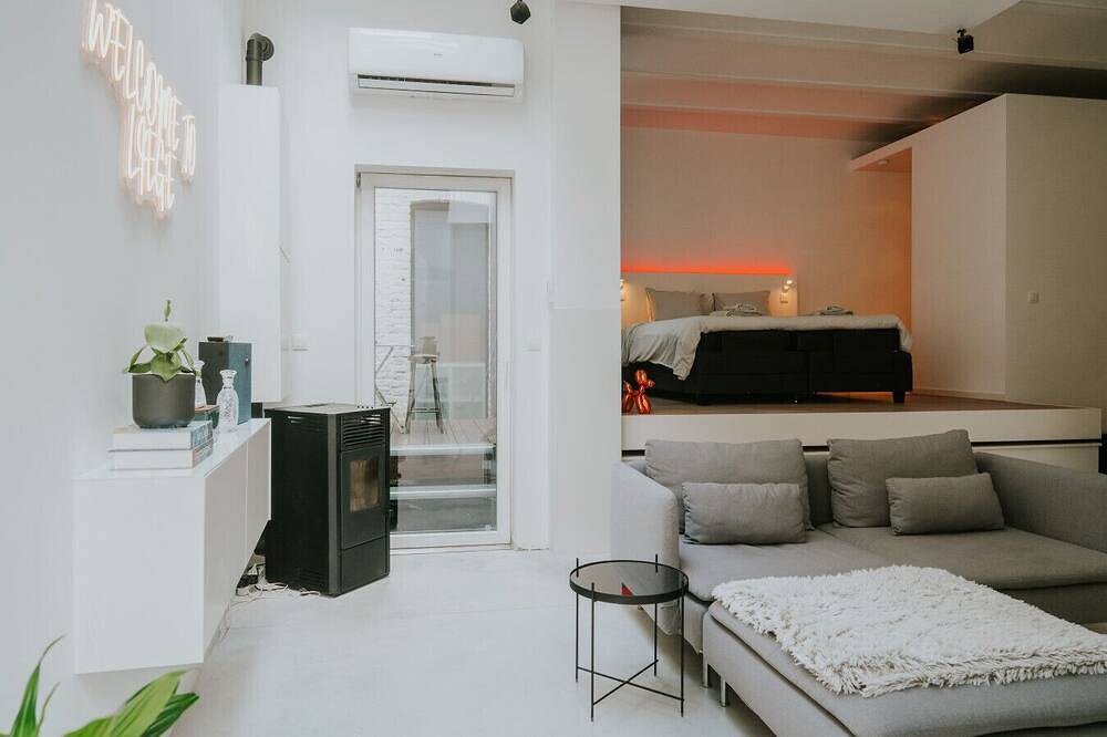 Appartement entier, Luxury loft with private parking in Liège, Région de Liège