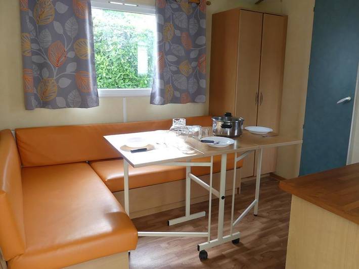 Flower Camping L'Abri-Côtier - Mobilheim 4 personen - Smally 21 m² (2 Schlafräume - 4 Pers.) Ohne Tv in Saint-Nazaire-sur-Charente, Rochefort und Umgebung
