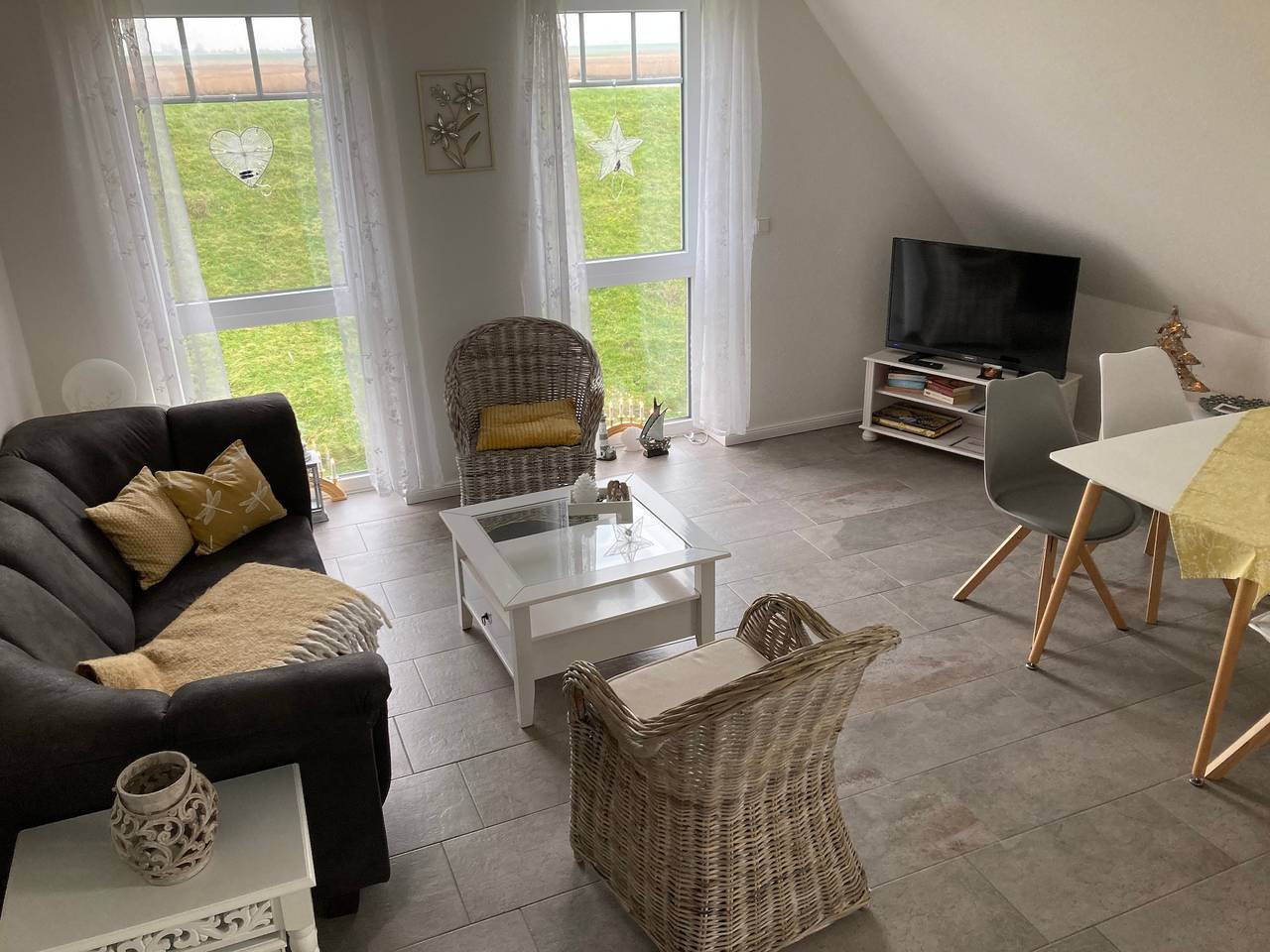 Ganze Ferienwohnung, Ferienhaus-Hemmerdeich Og in Oldenswort, Eiderstedt