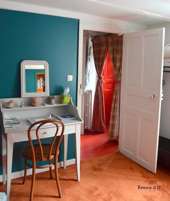 Chambre d’hôte pour 2 personnes, avec Terrasse ainsi que Jardin et Vue