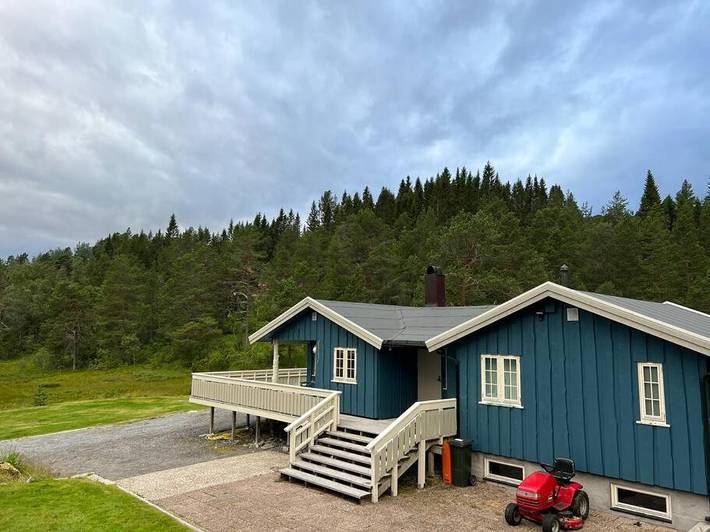Ferienhaus für 5 Personen, mit Ausblick und Garten sowie Terrasse und Sauna, mit Haustier in Molde