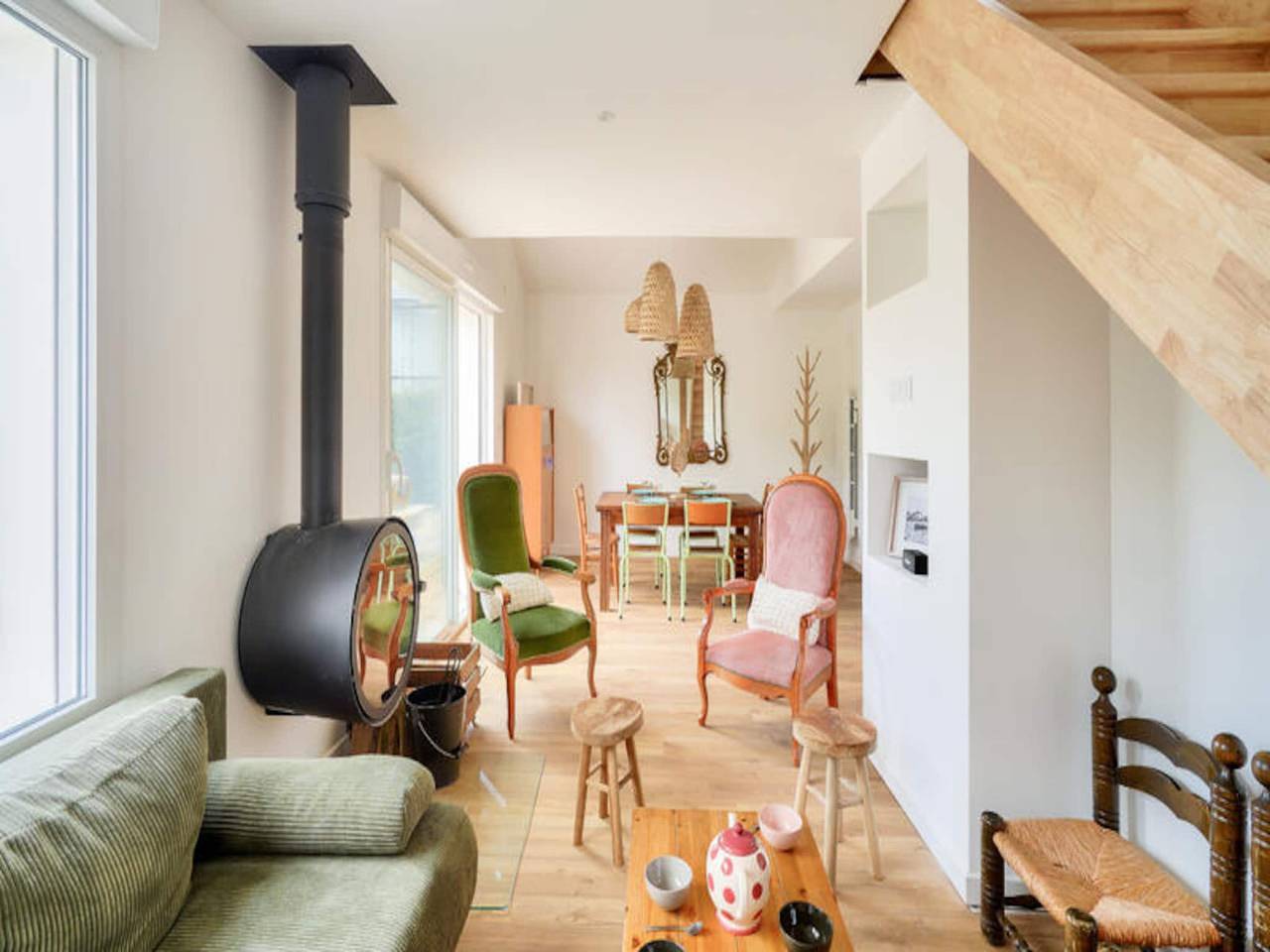 Appartement entier, Appartement à Île-Tudy près de la plage de Treustel in Île-Tudy, Côte de Cornouaille