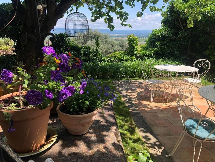 Location de vacances pour 7 personnes, avec jardin et vue, animaux acceptés à Villasavary