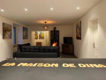 Gîte pour 6 personnes, avec sauna ainsi que jardin et vue, animaux acceptés à Saint-Christophe (Savoie)