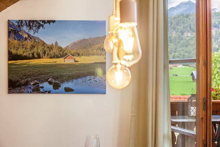 Ferienwohnung für 3 Personen, mit Balkon in den Ammergauer Alpen - 4