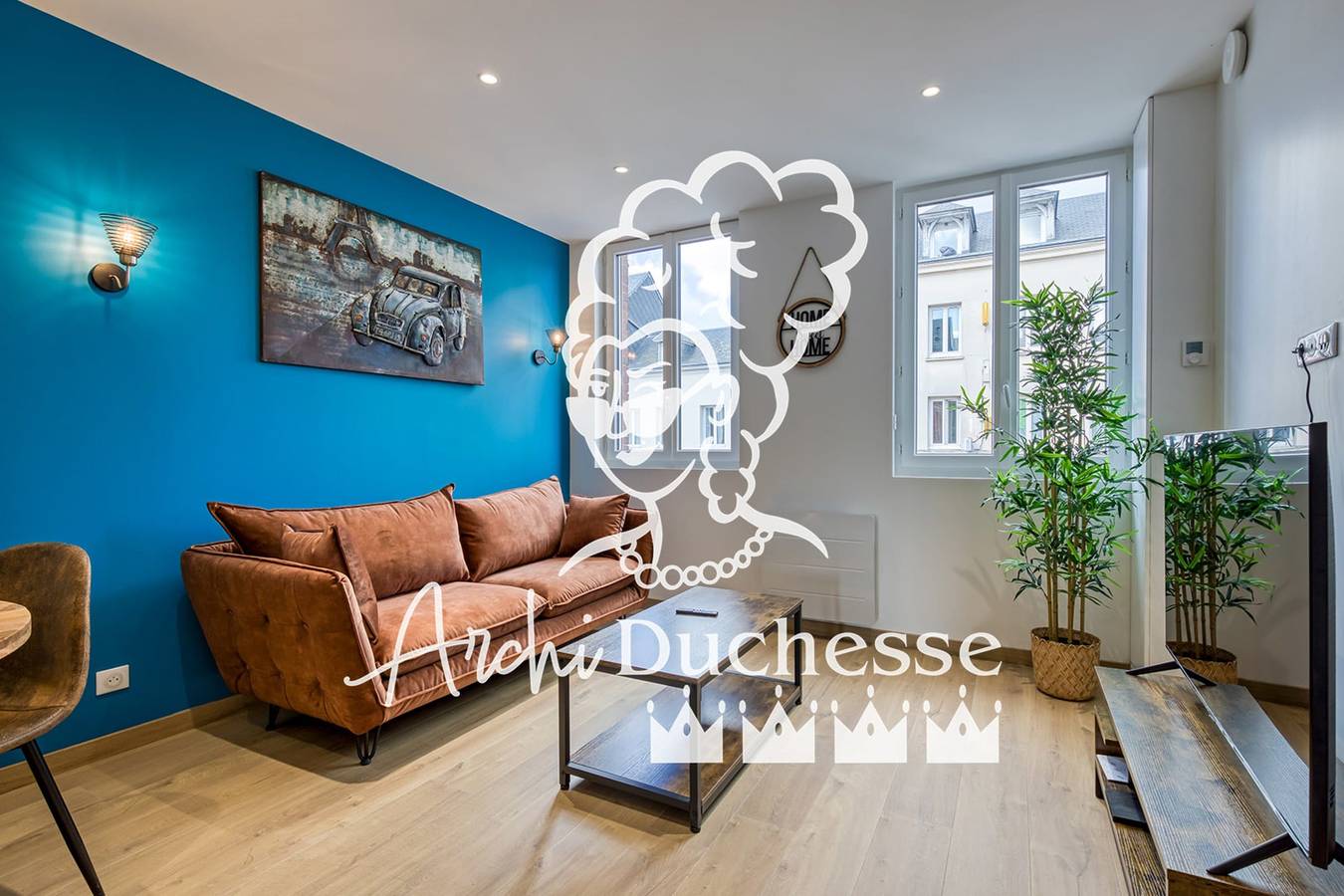 Appartement entier, L'apparté, un F2 cosy et moderne refait à neuf in Bourg-Achard, Région de Bernay