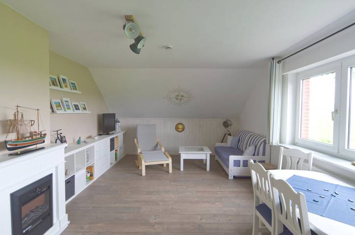 Ferienwohnung für 3 Personen, mit Ausblick in Campen - 2