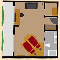 Pension für 2 Personen, mit Sauna und Garten in Oberstdorf - 4