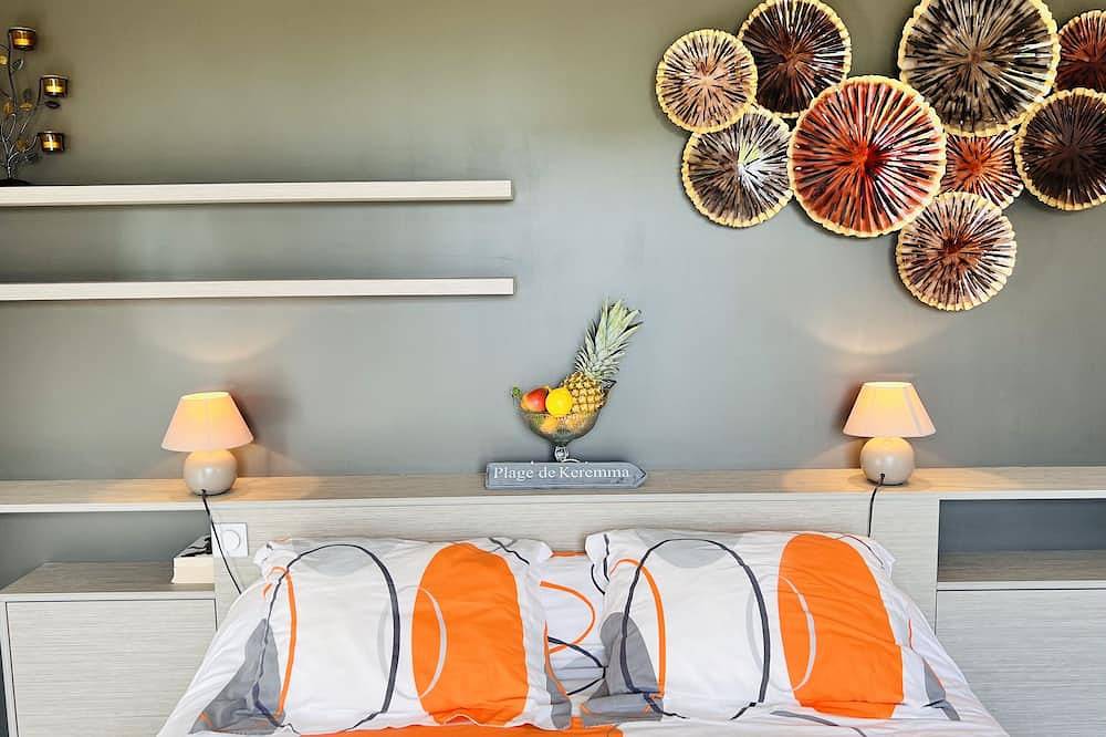 Meerblick -Komfort Villa mit Aufzug + Jacuzzi + Dampfbad mit eingezäuntem Garten in Goulven, Brest und Umgebung