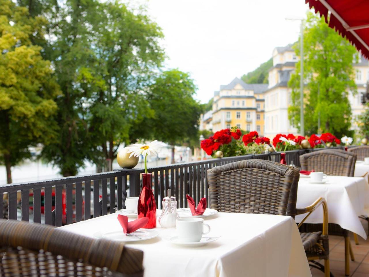 Hotel Bad Emser Hof - Suite mit Dachterrasse in Bad Ems, Lahn-Taunus