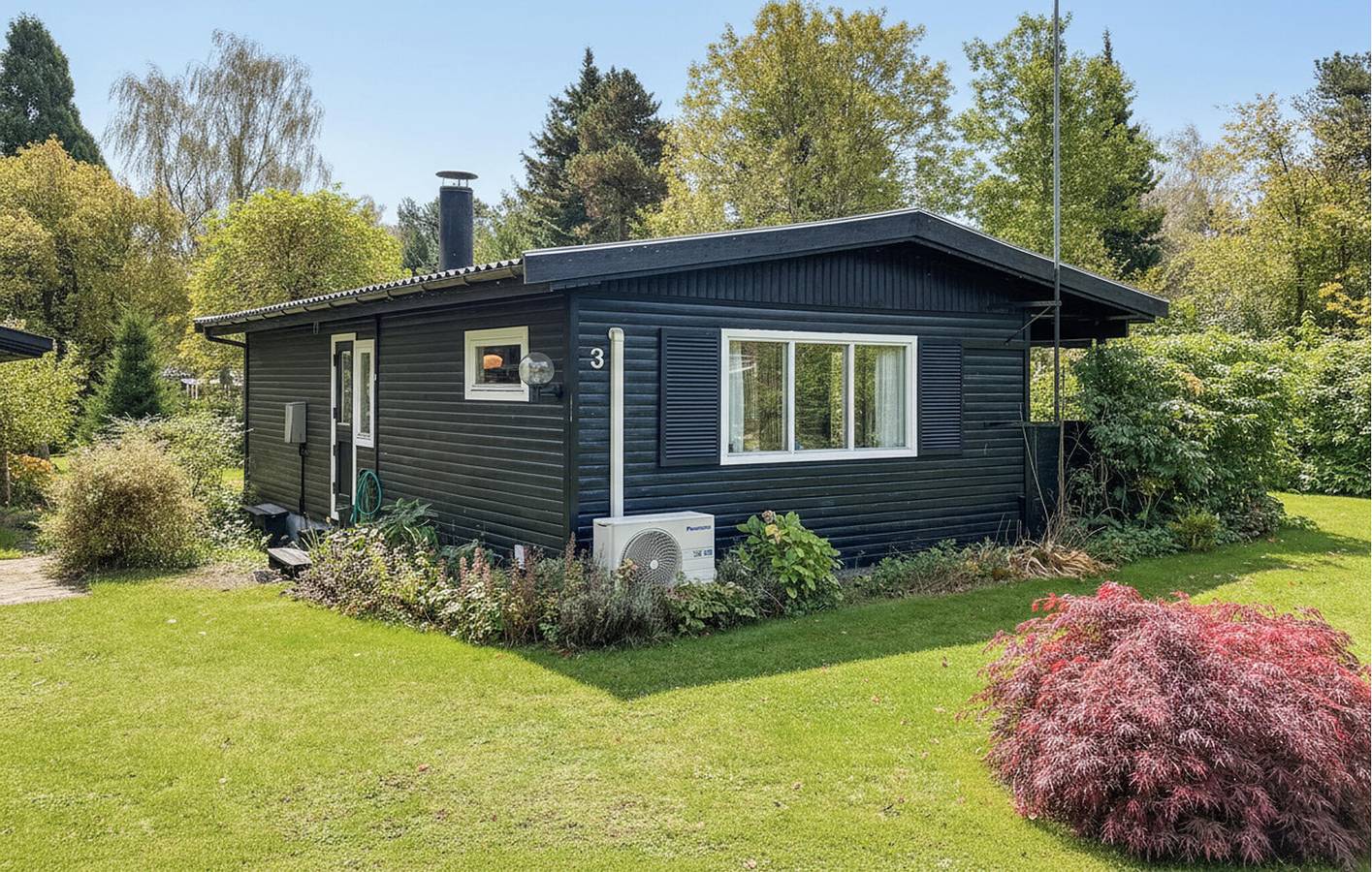 Ferienhaus für 4 Personen mit Terrasse in Melby, Hovedstaden