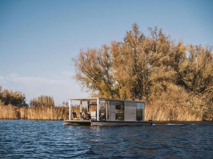 Maison de vacances pour 4 personnes, avec vue ainsi que terrasse et vue sur le lac