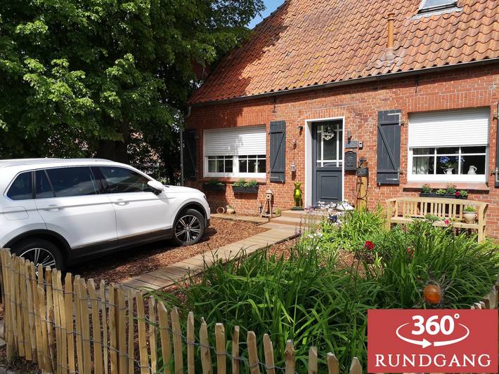 Ferienhaus für 2 Personen, mit Garten und Terrasse, mit Haustier in Hamswehrum