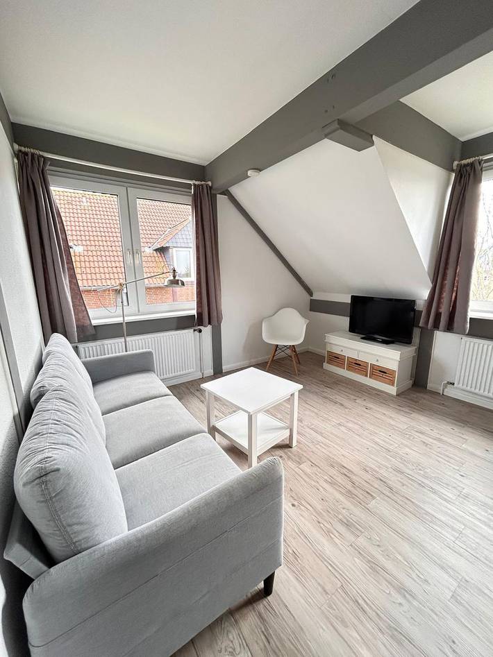 Ganze Wohnung, Gemütliche Dachgeschosswohnung "Pellwormer Inselperle" mit Charme in Pellworm, Nordfriesland