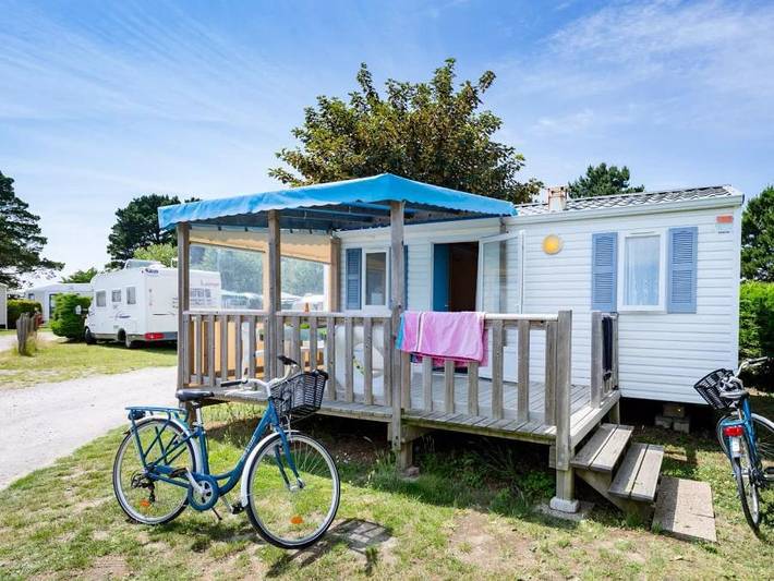 Mobil home pour 2 personnes, avec bassin pour enfant à Assérac - 2