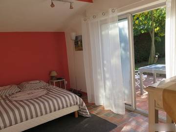 Chambre d’hôte pour 2 personnes, avec jardin dans la Sarthe